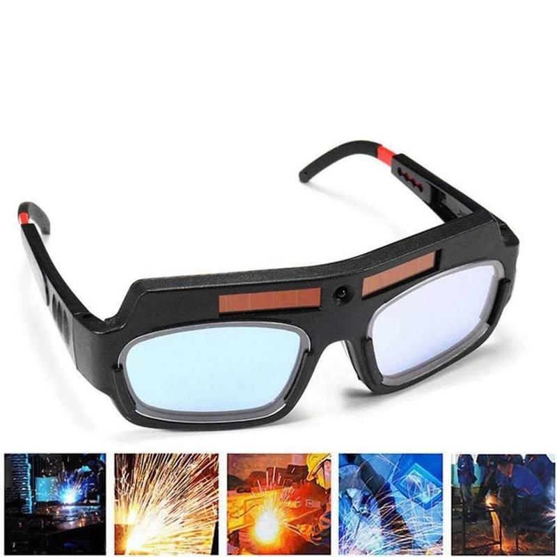 1 Pair Black Solar Auto Darkening Welding Goggle