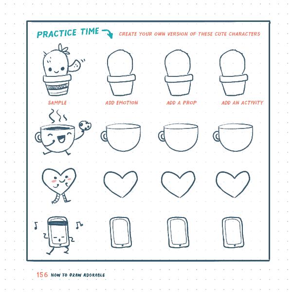 How to Draw Adorable: Joyful Lessons for Creating Cute Art