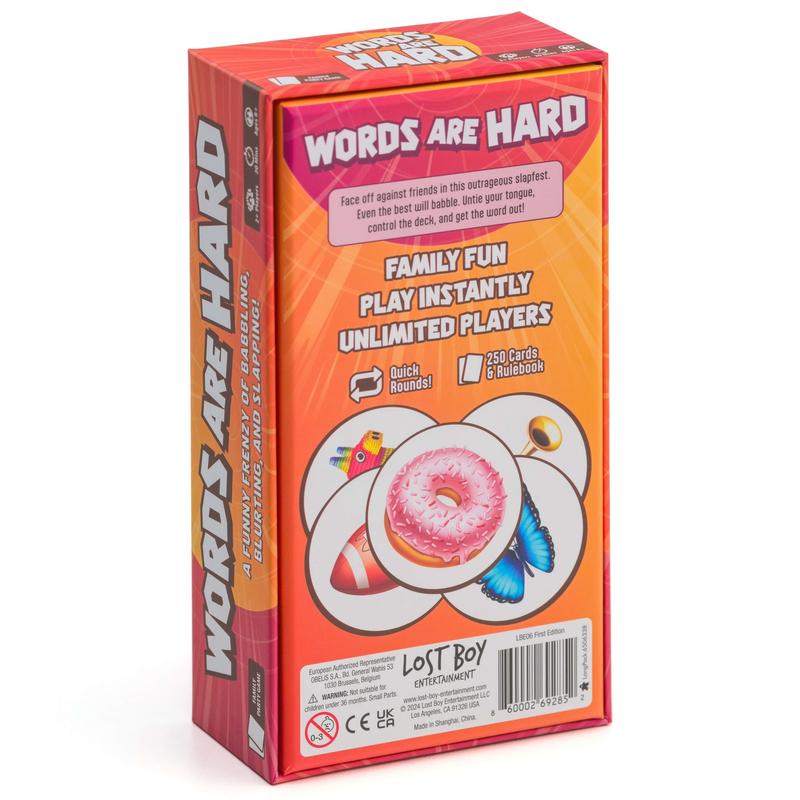 Words Are Hard: Family Party Game for Kids, Teens, Adults and Families