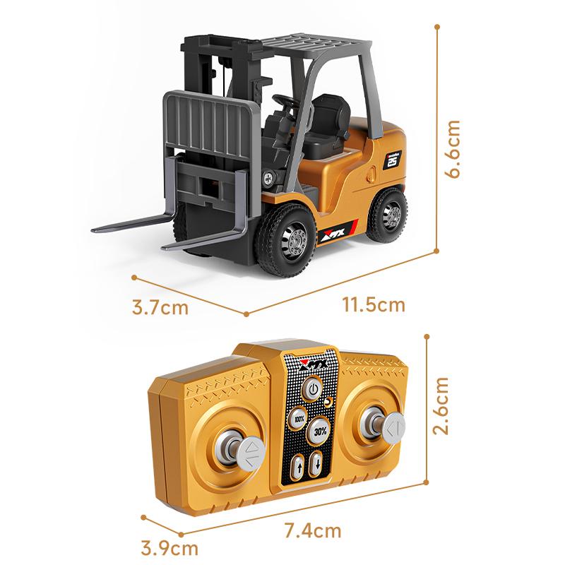 Construction Vehicle Toys, Mini Desktop remote conteol Toys,