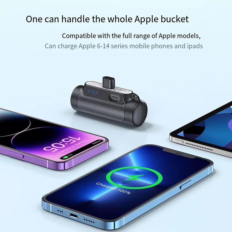 Portable Charger, 6500mAh Mini Ultra Compact Portable Phone Charger Battery Pack