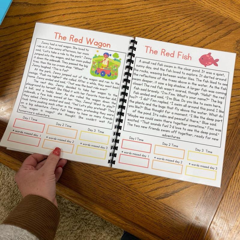 Intermediate Reading Fluency Stories - Educational Books for Children