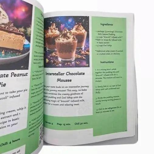 Herbally Infused and Chronically Bemused - The Masterpiece - A Broccoli Cookbook