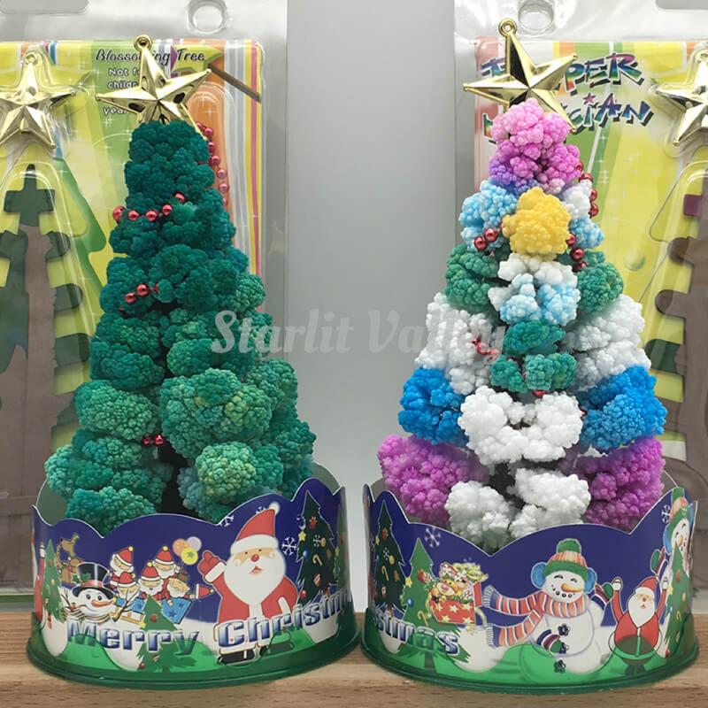 Magic DIY Blossom Christmas Tree - Grow Your Own Holiday Magic!
