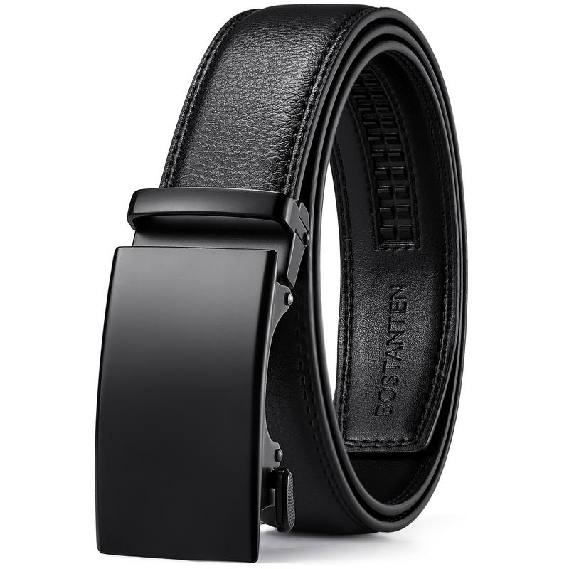 Mens Belt Leather Ratchet Belt For Men Designer Belt Dress and Casual with Adjustable Buckle for Men's Wear