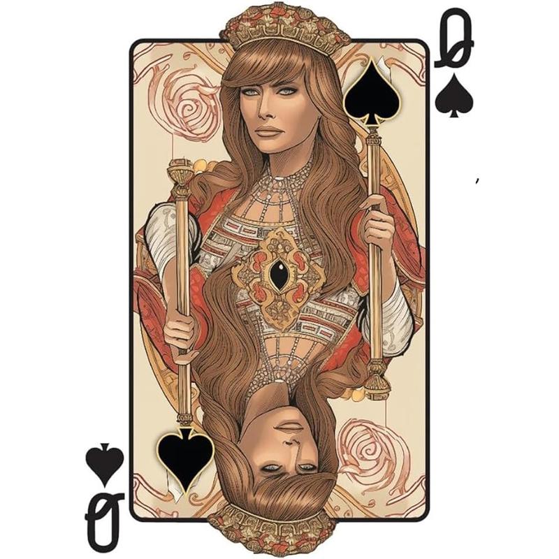 Poker Playing Cards-Premium Collectible with 52 Cards + 2 Jokers Standard Size Cardstock for Poker Nights