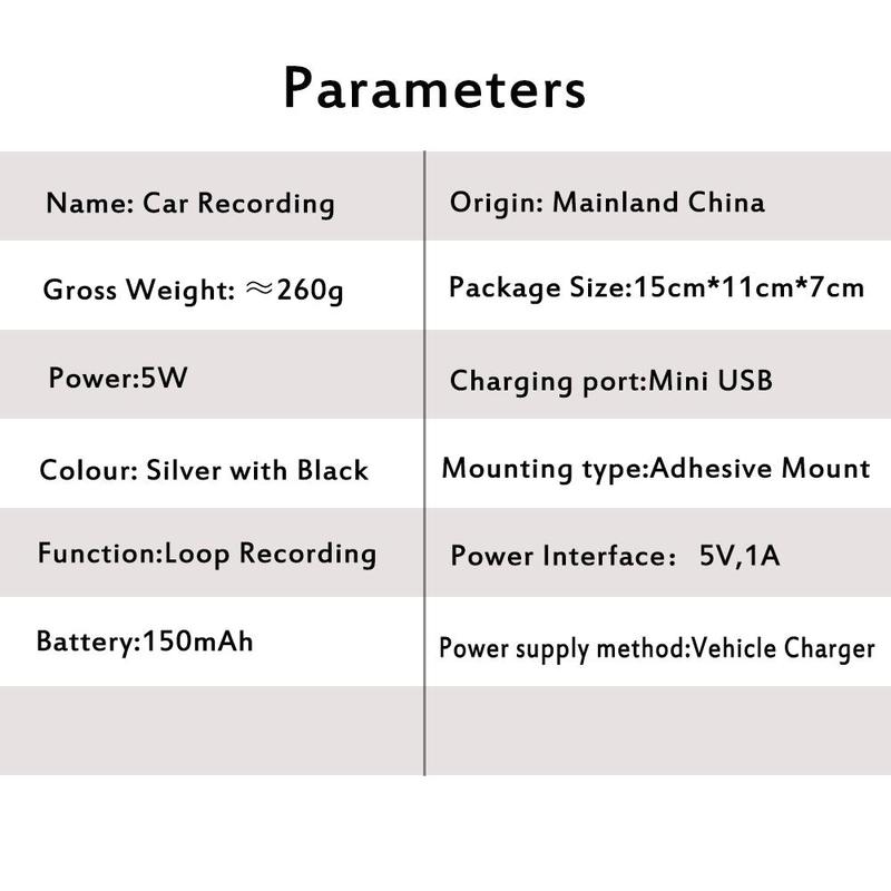 Front & Inside Dashcam,, Wide Angle Car Driving Recorder with IR Night-Visionr, 3.16 Inch lPS Screen 1080P HD Car Camera with Dual Lens,