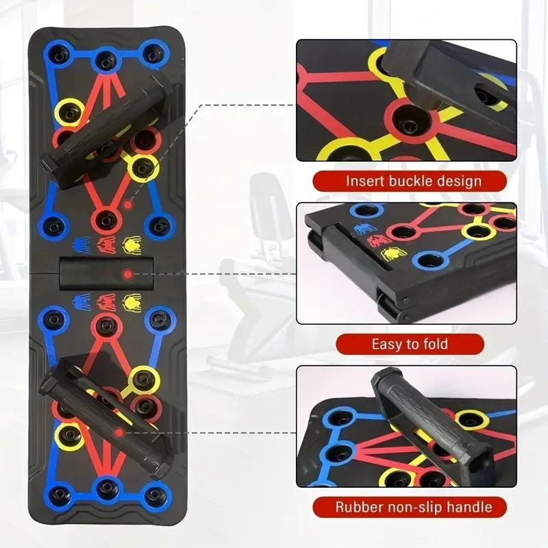 Push Up Board for Men & Women with Silicon Handles,