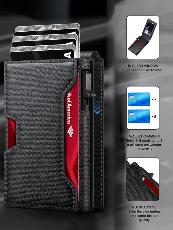 Men's Business RFID Blocking Wallet,