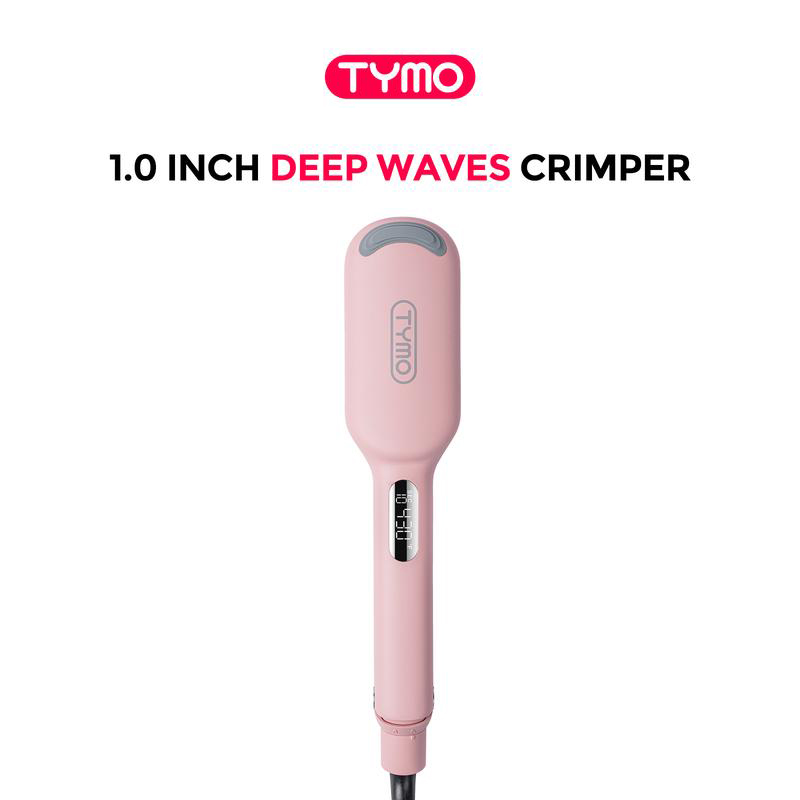 TYMO ROVY COMPACT - Compacted Wave Curling Iron for Easy Comfort Styling Negative Ionic hairwaver,