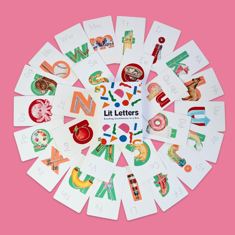 Lit Letters: learn letter sounds 2x faster! preschool alphabet tool