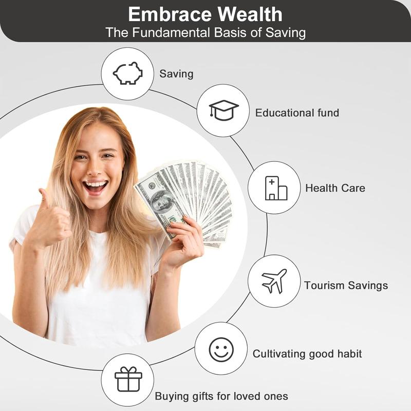 100 Envelopes Saving Challenge, , Easy and Fun Way to Save $5,050,