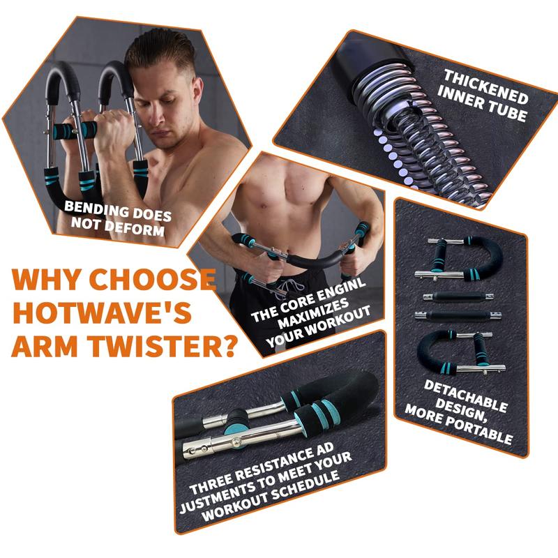 HOTWAVE Arm Trainer、Chest workout Strengthen Chest and Arm Muscles