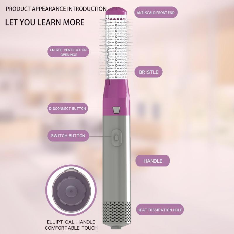 5 in 1 Hair Dryer Brush, 1 Set Hair Dryer & Hair Styler, Hair Styling Tool for Women, Professional Hair Styling Tools for Home & Salon Use