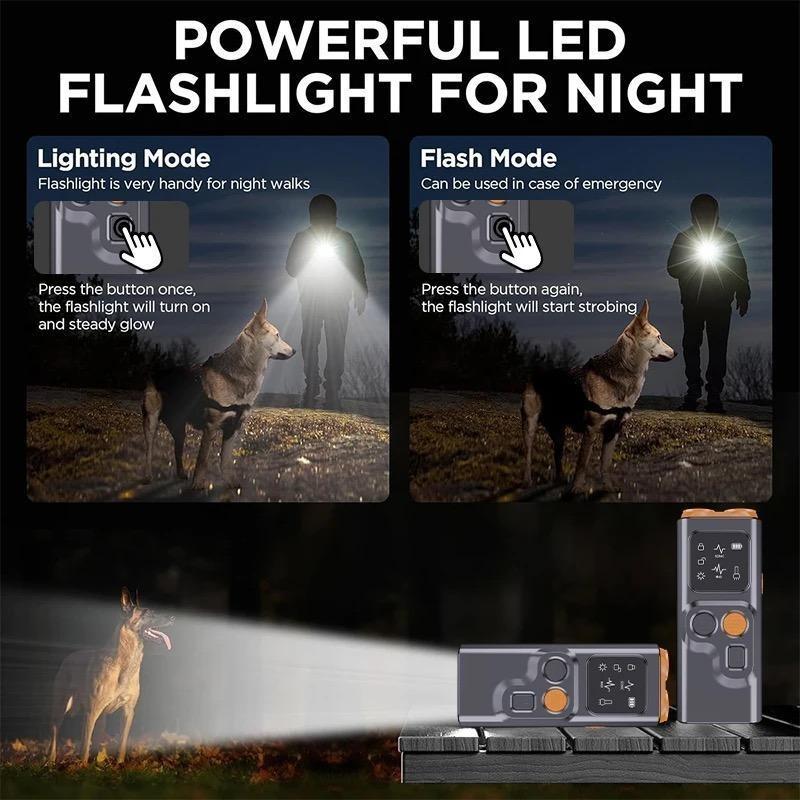 GoliPal 2025 Ultrasonic Dog Bark Control Device – Long-Range, No Shouting or Swatting, Just Point and Click to Instantly Stop Unwanted Behavior!