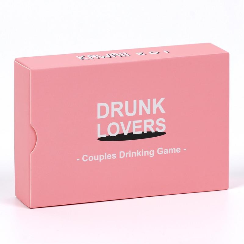 Couples Drinking Game Card, Entertaining Game for Promoting Relationship, Gaming Gift