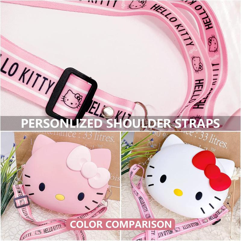 Cute cartoon cross bag Shoulder bag, adjustable KT purse,