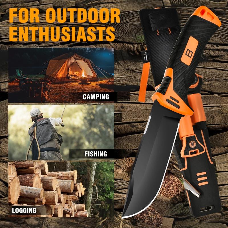 Multi functional outdoor knife