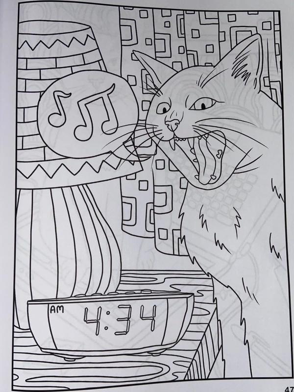 Cats Being Dcks: A funny adult coloring book for cat lovers