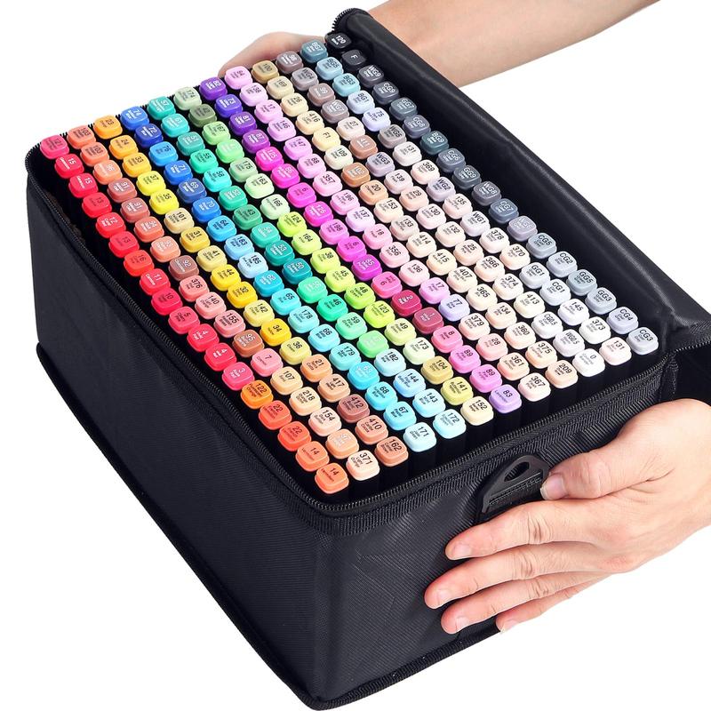 Dual Tip Art Marker Set, 1 Set Art Marker Set for Drawing, Art Supplies for Books Sketching Card Making,