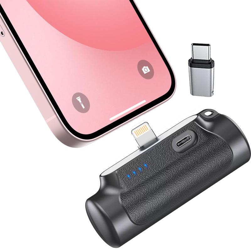 Portable Charger, 6500mAh Mini Ultra Compact Portable Phone Charger Battery Pack