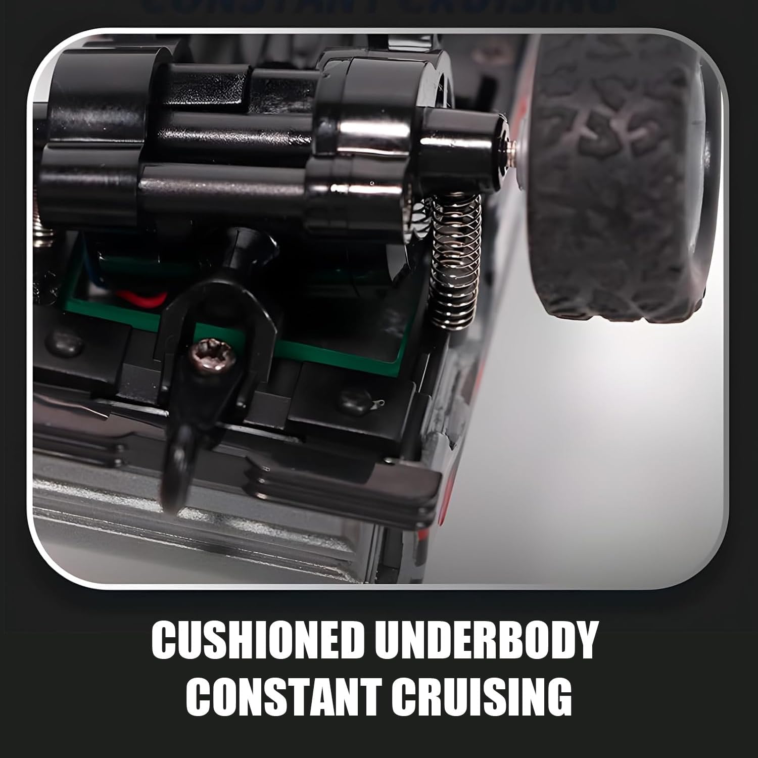 2.4GHz Remote Control All-Terrain Vehicle, 3-Speed Adjustable, USB-C Rechargeable,