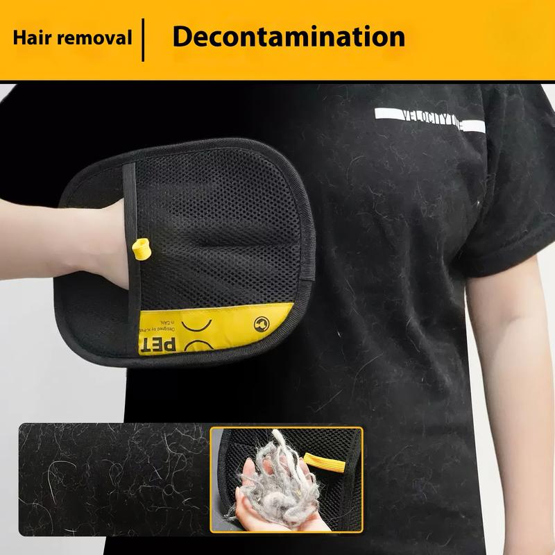2PCS Pet hair remover Electrostatic gloves
