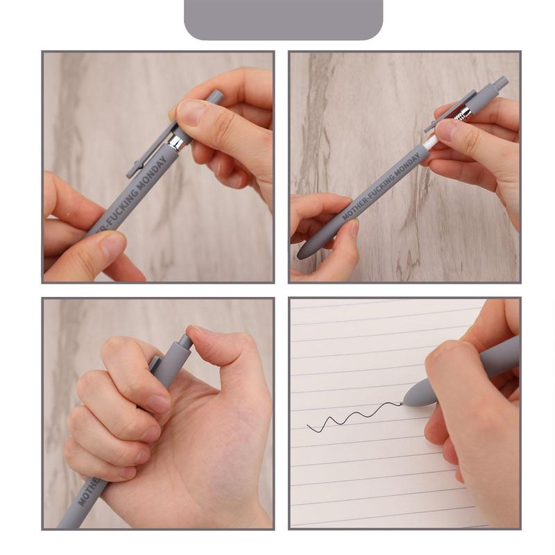 Creative Gel Ink Pen, 7pcs/set