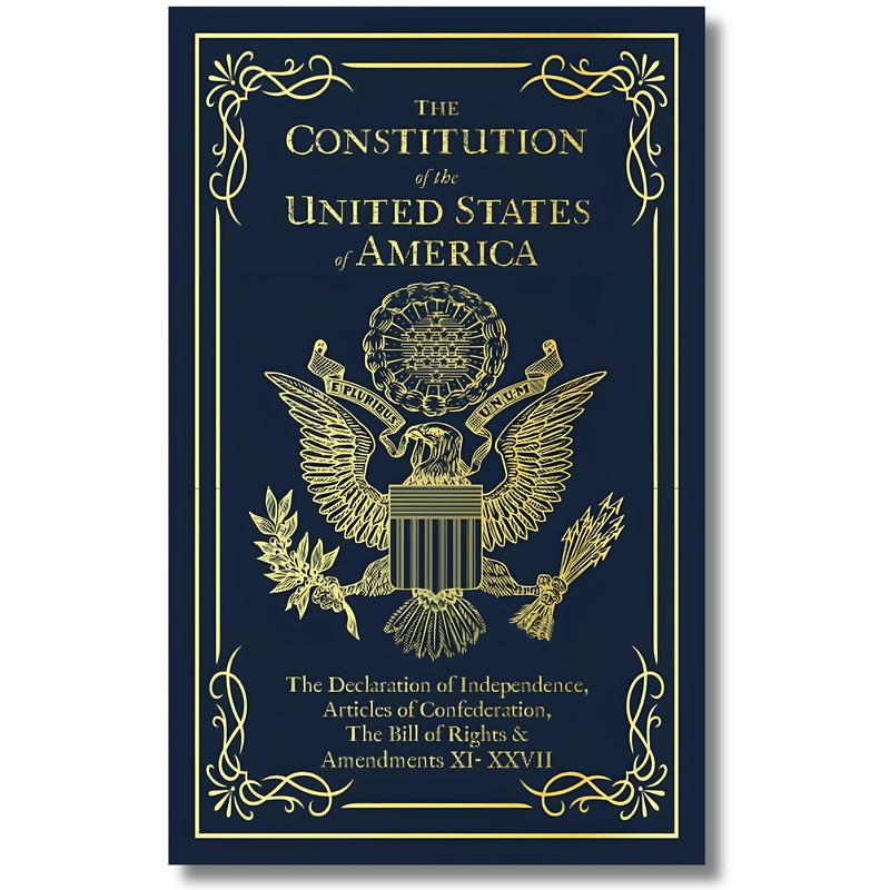 The Constitution of the United States of America: The Declaration of Independence, The Bill of Rights handy size Book