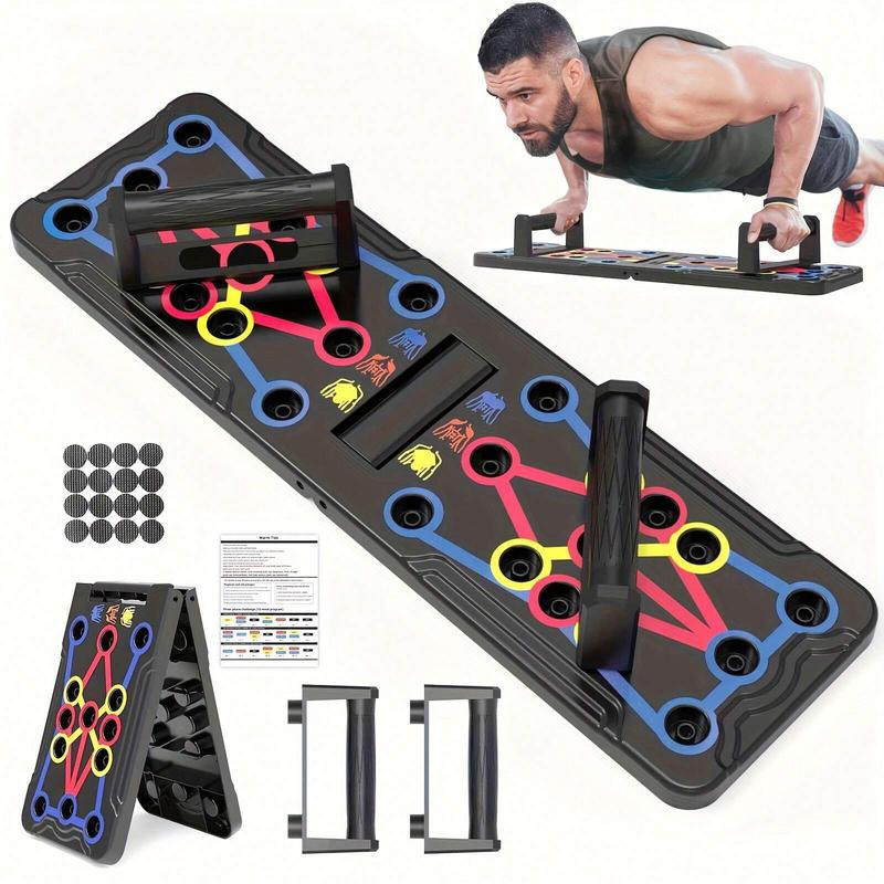 Push Up Board for Men & Women with Silicon Handles,