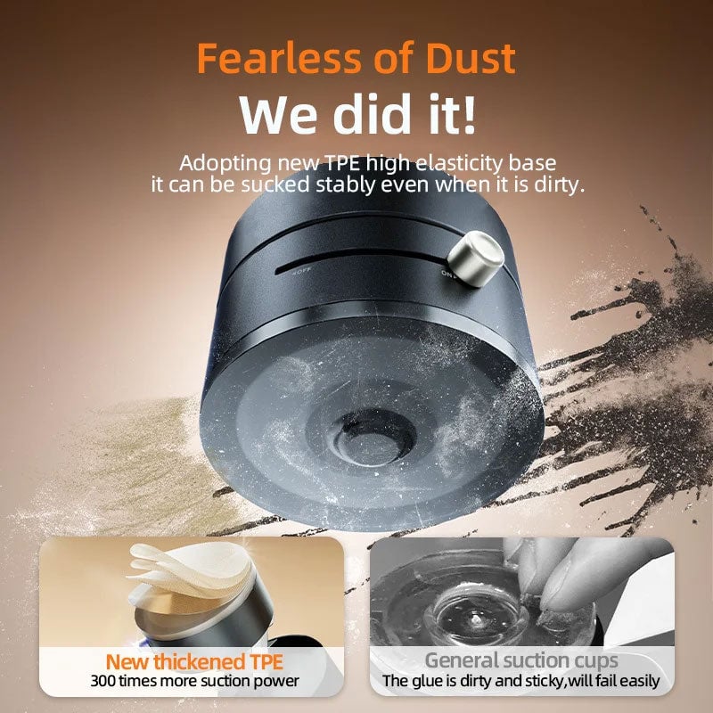 Vacuum Suction Magnetic Phone Stand Used for all models of mobile phones