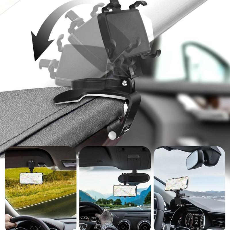 360 Degree Rotation Dashboard Car Phone Holder，Suitable for all mobile phones