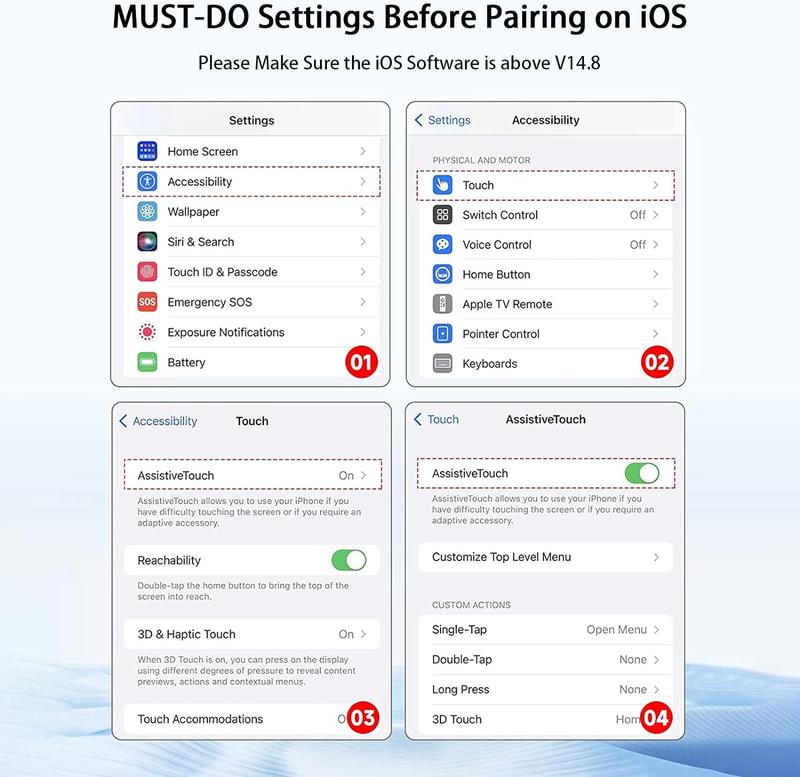 TikTok Scrolling Ring Remote Control Page Turner, for iPhone ,iPad ,iOS,Android,Selfie Devices