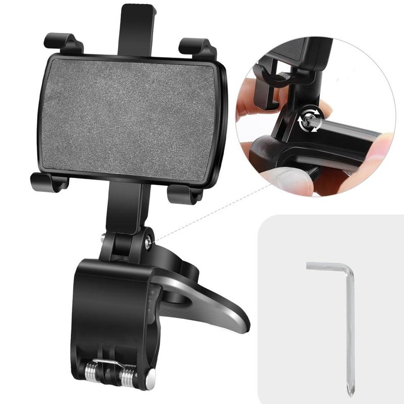 360 Degree Rotation Dashboard Car Phone Holder，Suitable for all mobile phones
