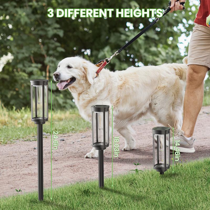 olar Outdoor Garden Street Lights, Outdoor Solar Lights for Driveways, Lawns, Patios, Sidewalks, Courtyards