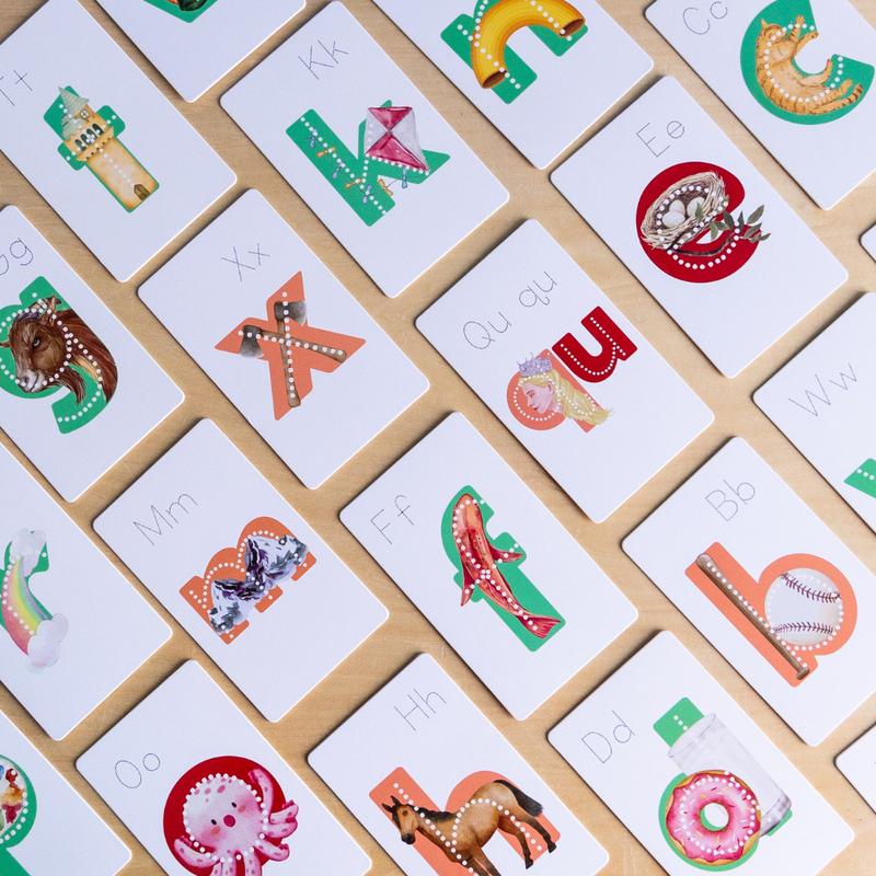 Lit Letters: learn letter sounds 2x faster! preschool alphabet tool