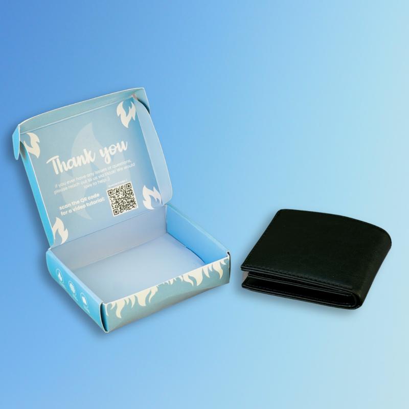 The Fire Wallet- Funny Prank Magic Wallet | Holds Cash, Cards, & Photos | Perfect Prank, Flex, and Lighter