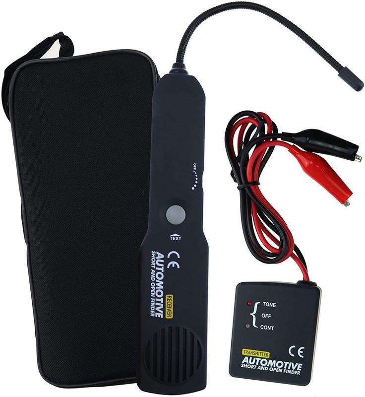 Automotive Electrical Open&Short Finder Circuit Tester Tone Generator Cable