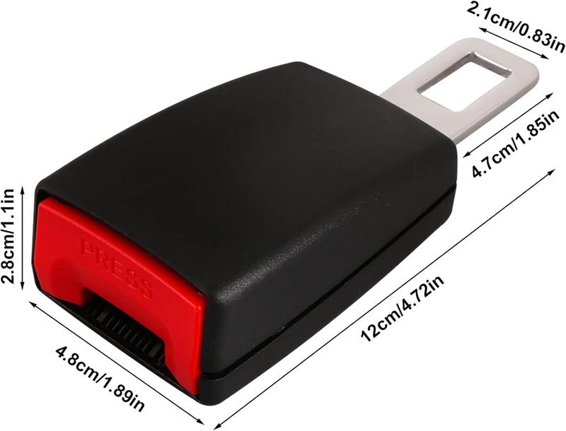 2Pcs Automotive Belt Pad Extenders Slot,