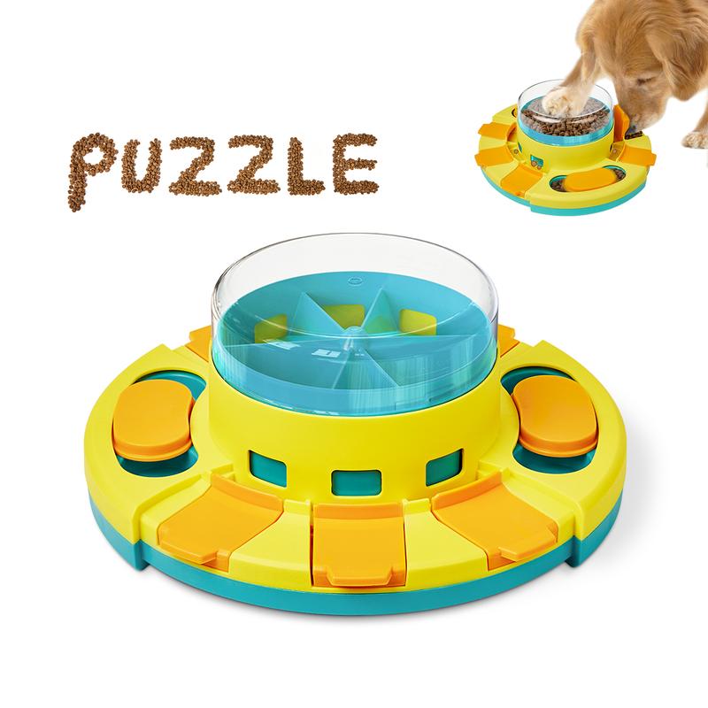 Potaroma Dog Puzzle Toy 2 Levels, Dog Food Treat Feeding Toys for IQ Training,