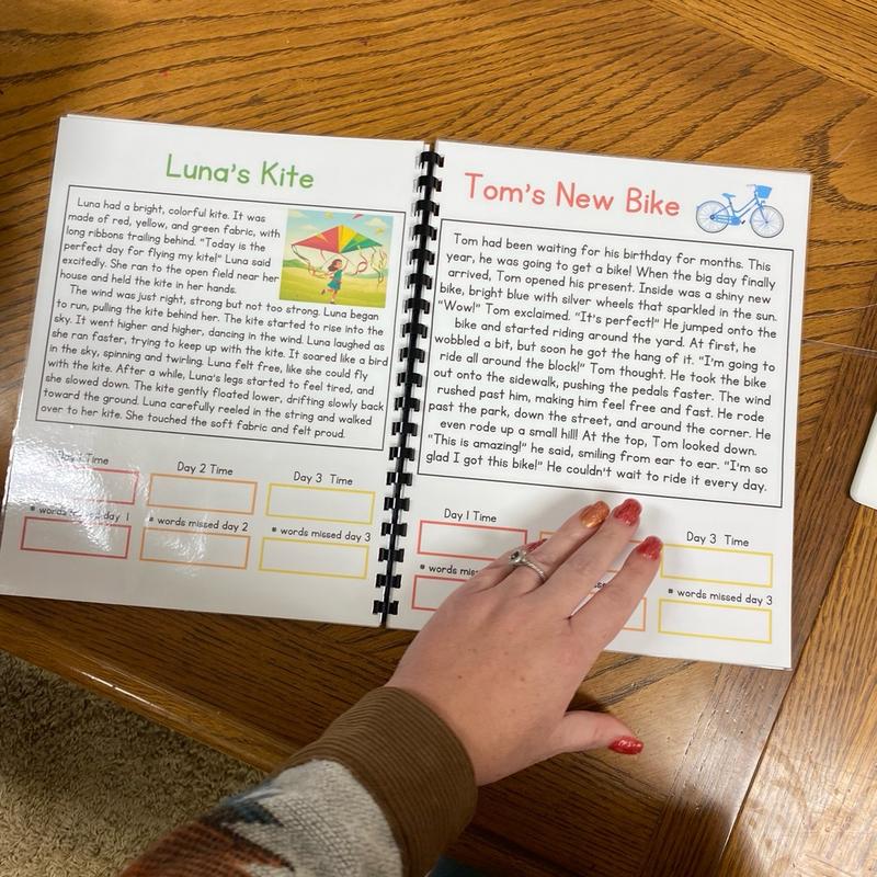 Intermediate Reading Fluency Stories - Educational Books for Children