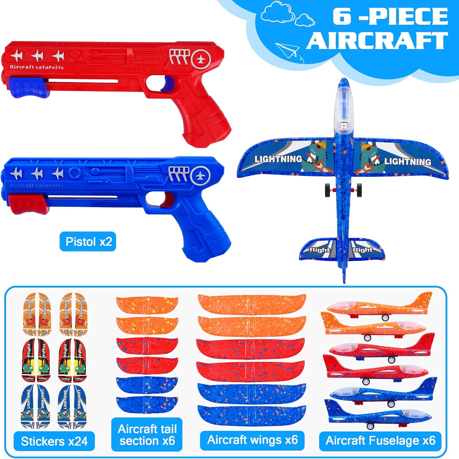 Airplane Shooter Toy,
