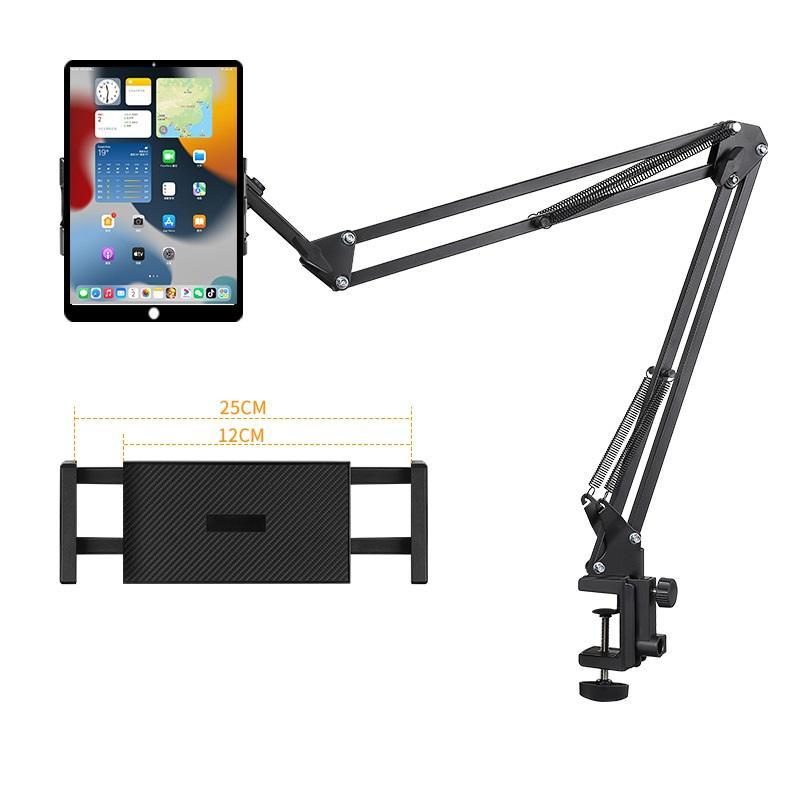 UGIFT Phone Holder for Desk - Adjustable Bed Phone Holder with Long Arm Clip - Mount, Cellphone gym magnetic