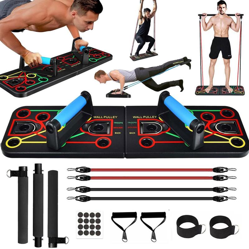 Push Up Board for Men & Women with Silicon Handles,