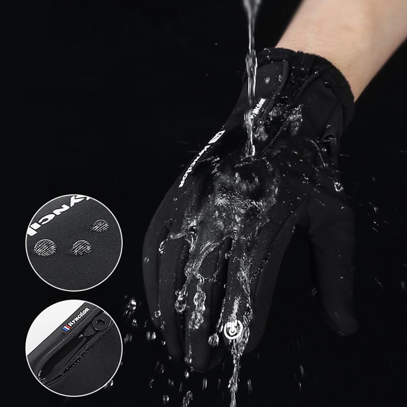 Windproof Winter Gloves Touchscreen Gloves Thermal Warm Gloves for Men and Women 1Pair