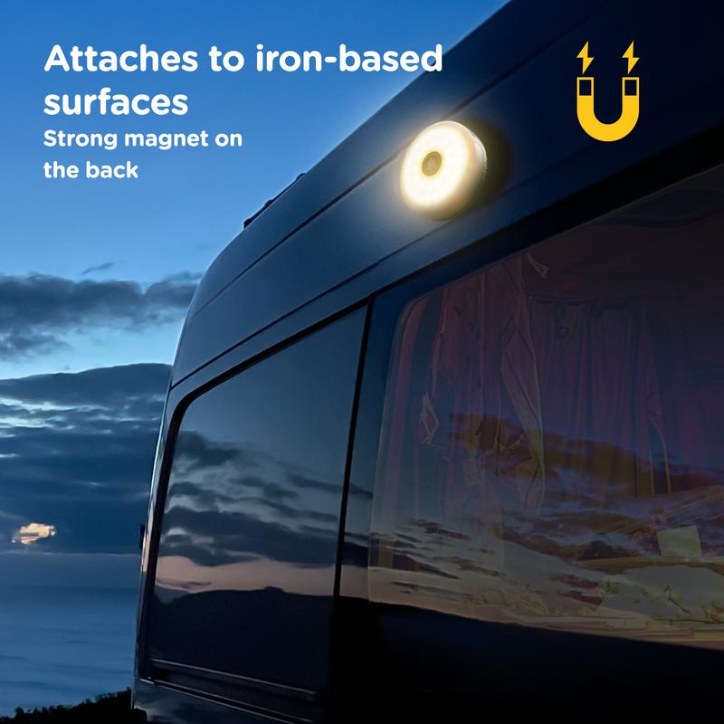 OGERY Camping String Lights, Retractable Quick Storage 32.8 FT Waterproof Rechargeable Emergency Light with 8 Lighting Modes for Outdoor & Indoor