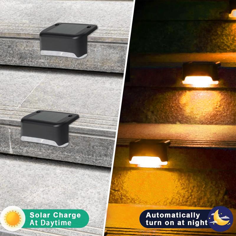 Deck Lights 16 Pack, Waterproof Led Lights for Outdoor Stairs, Step, Fence, Yard, Patio, and Pathway