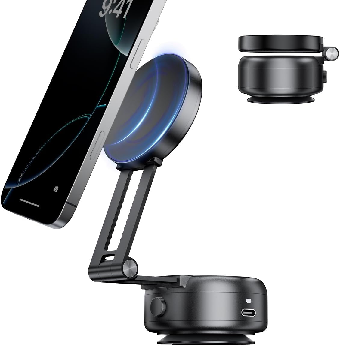 Electric Vacuum Magnetic Suction Phone Holder,