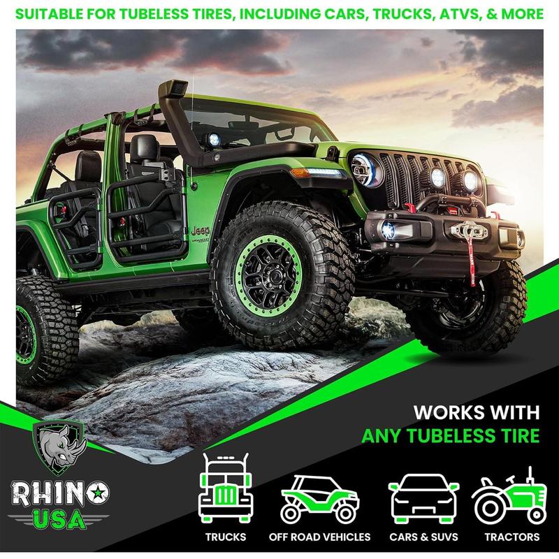 Tire Plug Repair Kit (86-Piece) Fix Punctures & Plug Flats with Ease - Heavy Duty Flat Tire Puncture Repair Kit for Car, , ATV, Trailer, Etc