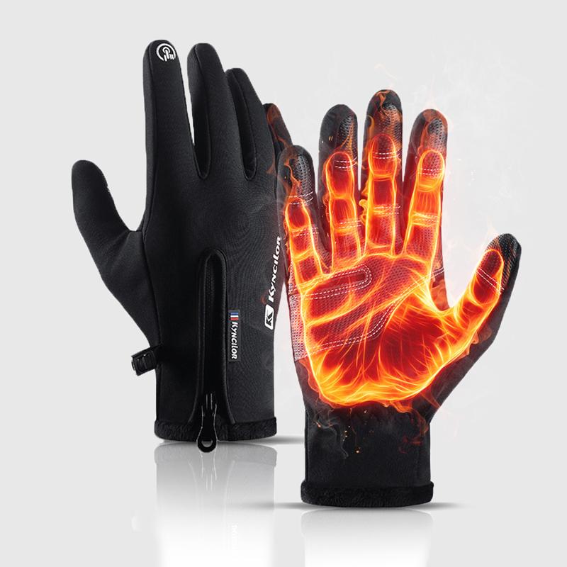 Windproof Winter Gloves Touchscreen Gloves Thermal Warm Gloves for Men and Women 1Pair